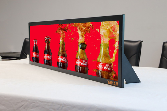 Energía baja del alto brillo del tablero de la pantalla LED del autobús de la ventana posterior P2.5 P3