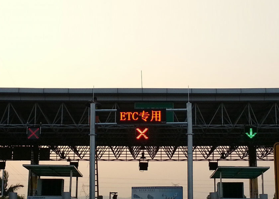 Tablero de mensajes dinámico del control de tráfico de VMS de la estación del peaje del etc LED