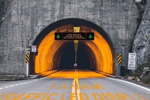 Presentación de la información de cuidado del mensaje de P20 LED del túnel variable de la muestra