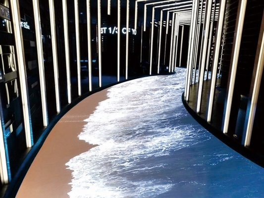 Prenda impermeable interactiva de los paneles de piso de SMD 2.97m m LED para la etapa del disco