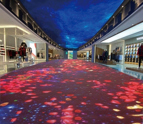 Dancefloor video LED de la pantalla interactiva de P2.97 P3.91 P4.81 P5.2 P6.25