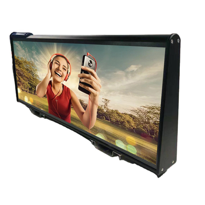 Publicidad móvil a todo color de la tri del color del RGB 3in1 del taxi pantalla LED del tejado