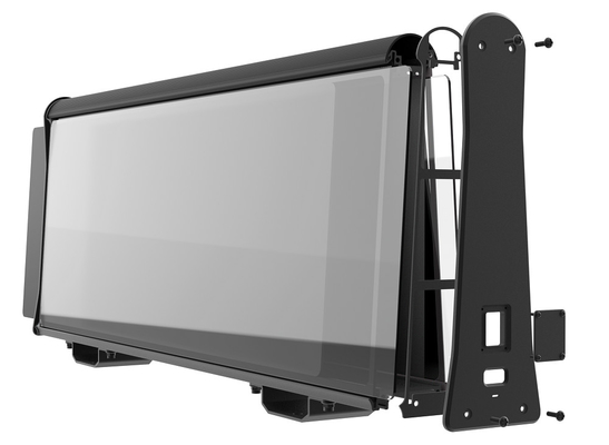 Muestra máxima del vehículo de los lados del doble de la pantalla LED del tejado del taxi de 250W Avg 150W