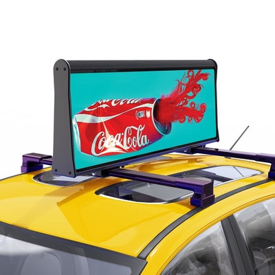 Tablero de la muestra de publicidad de la pantalla LED P2.5 del tejado del taxi del ODM SMD del OEM