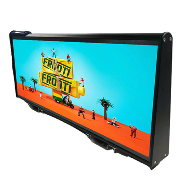 Tablero de la muestra de publicidad de la pantalla LED P2.5 del tejado del taxi del ODM SMD del OEM