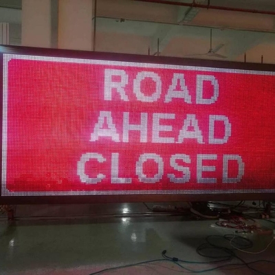 La autopista VMS de la INMERSIÓN P10 firma al tablero de mensajes largo de la seguridad de la vida útil