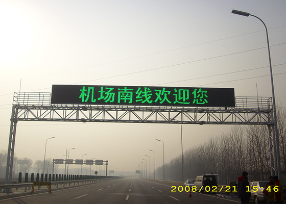 Tableros de cuidado de la autopista de VMS del tráfico asincrónico de las muestras EN12966 LED