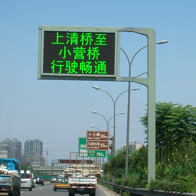 La autopista VMS de la carretera de P16 P20 firma el tablero al aire libre del LED Digital