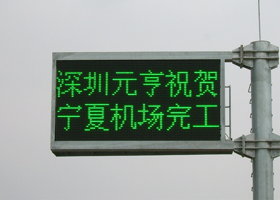 La autopista amonestadora de arriba VMS firma la pantalla de visualización del tráfico del LED