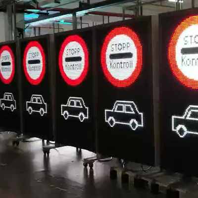 El tráfico de la INMERSIÓN LED de la radio 346 señal 10000 pixeles por metro cuadrado
