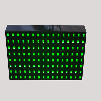 La señal de tráfico al aire libre de EN12966 NTCIP LED iluminó color verde