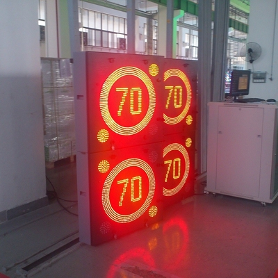 Fuente de alimentación al aire libre de las señales de tráfico del brillo P20 VMS 12V 24V 220V