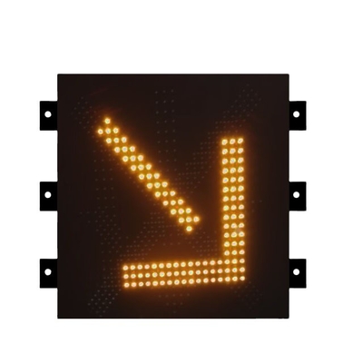 los microprocesadores de 5m m SUMERGEN el tablero de la señal de tráfico de la expansión-recesión de las muestras del LED Lane Control
