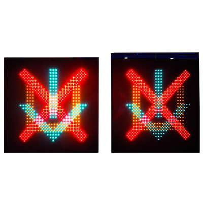 Muestras de VMS de la autopista de Lane Control de la señal de tráfico de 800 x de 800m m LED