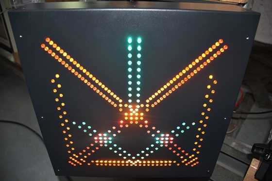 sistema de identificación orientado muestra de la pantalla de 50W Lane Control LED