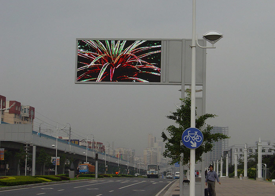 P10mm LED VMS firma el módulo a todo color al aire libre de la visualización electrónica