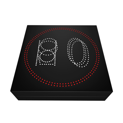 tablero de mensajes electrónico del tráfico de Digitaces de la muestra del límite de velocidad de 50W P20