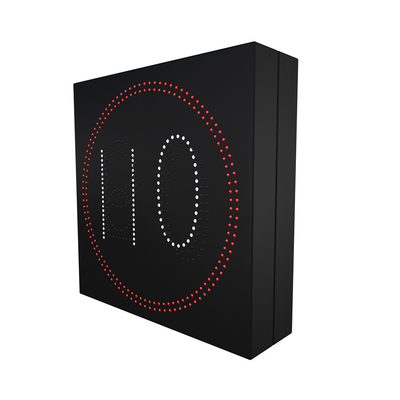 Tablero al aire libre de la seguridad de tráfico del límite de velocidad del radar IP65 VMS de Digitaces