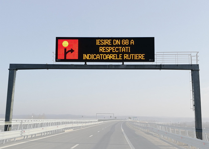Pantalla LED a todo color del módulo P20 de las señales de tráfico 320x160m m de 12400nits VMS